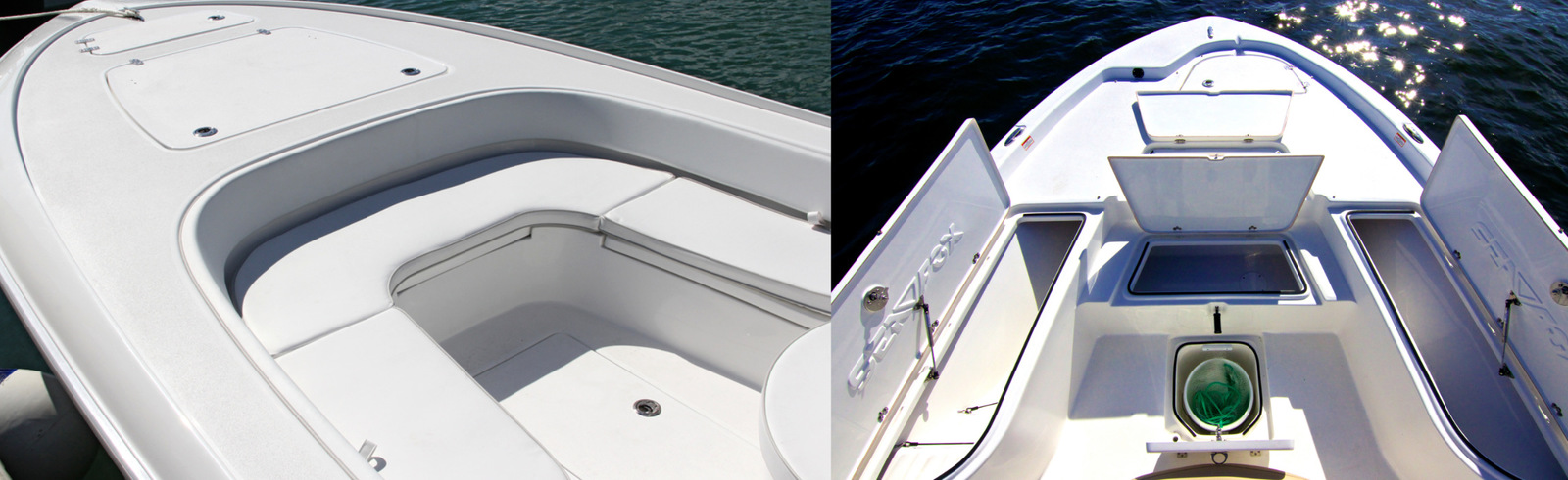 Bay Boat Bow Seating Storage Casting